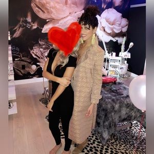 Huishan Zhang Floral Trench Coat 🧥🪷